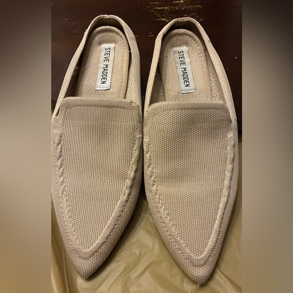 Steve Madden Tan Loafers Slip-Ons - Picture 2 of 10